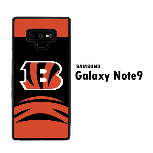 AFC Cincinnati Bengals Black Orange Samsung Galaxy Note 9 Case