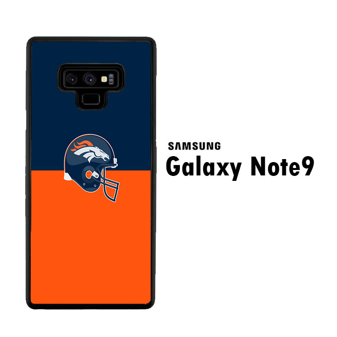 AFC Denver Broncos Helmet Samsung Galaxy Note 9 Case