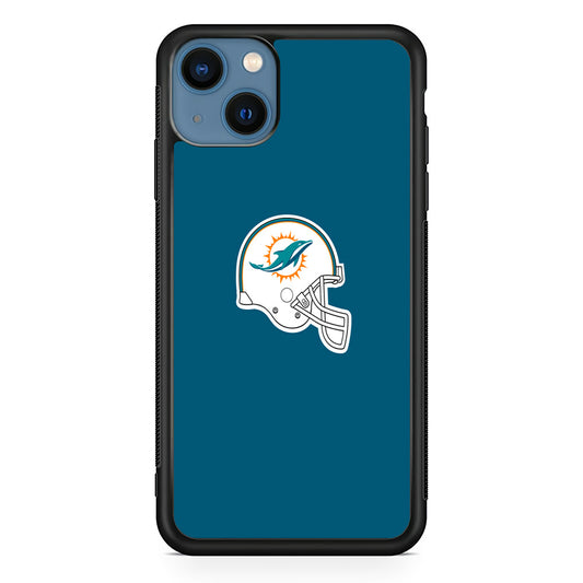 AFC Miami Dolphins Helmet iPhone 13 Case