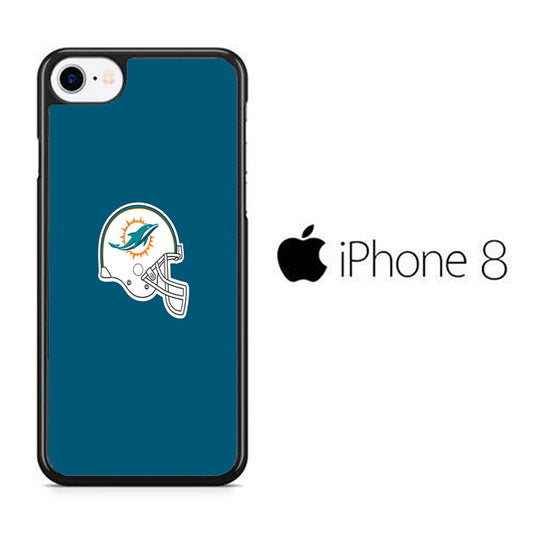 AFC Miami Dolphins Helmet iPhone 8 Case