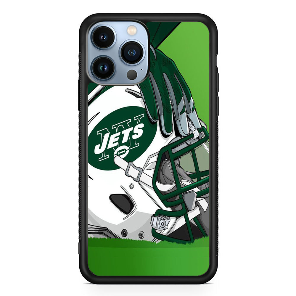 AFC New York Jets Helmet iPhone 13 Pro Case