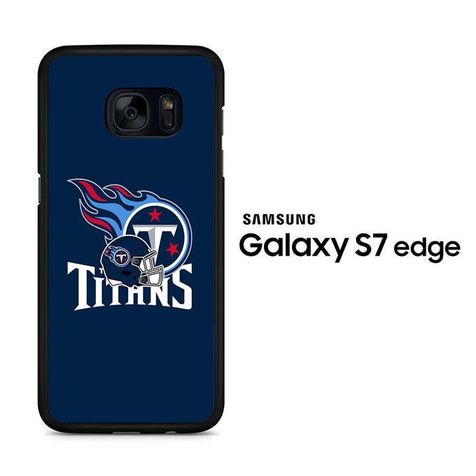 AFC Tennessee Titans Logo Helmet Samsung Galaxy S7 Edge Case
