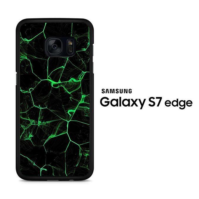 Abstract Light Green Samsung Galaxy S7 Edge Case - ezzyst