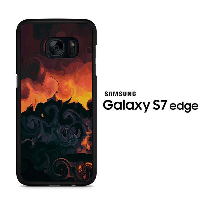 Abstract Sunset Colour Samsung Galaxy S7 Edge Case - ezzyst