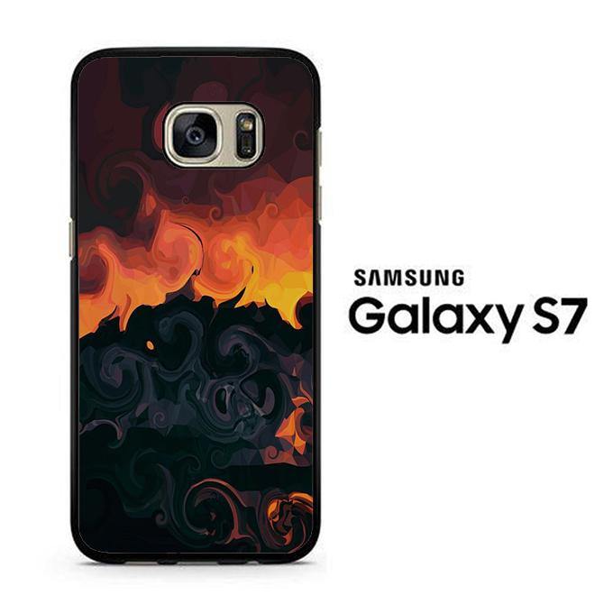 Abstract Sunset Colour Samsung Galaxy S7 Case - ezzyst