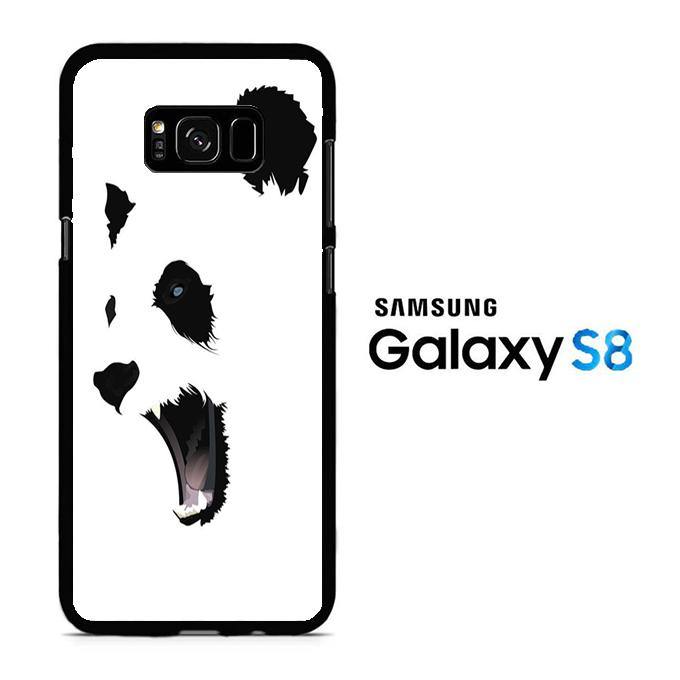 Abstract White Panda Samsung Galaxy S8 Case - ezzyst