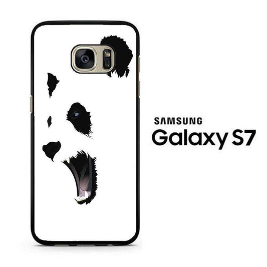 Abstract White Panda Samsung Galaxy S7 Case - ezzyst