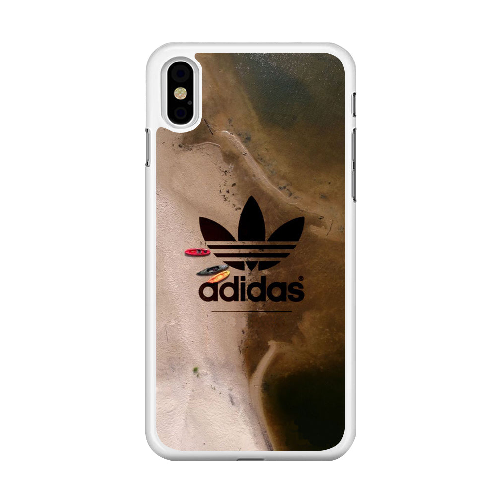 Adidas Bay Boat In The Beach iPhone Xs Case