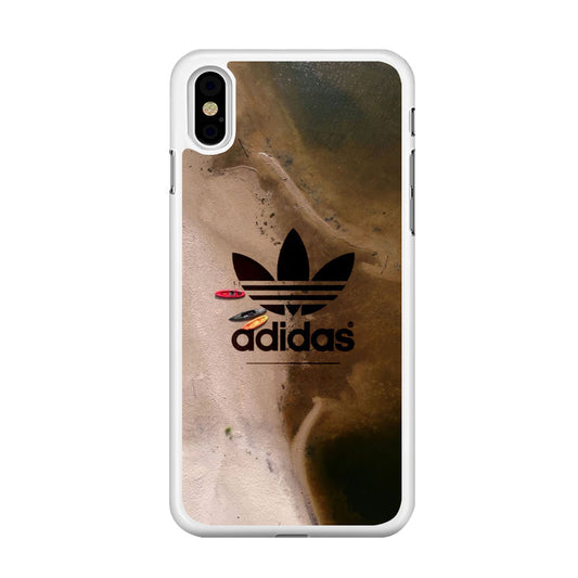 Adidas Bay Boat In The Beach iPhone X Case