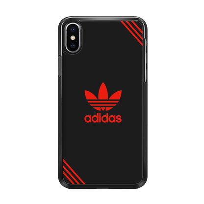 Adidas Black Valvet iPhone Xs Case