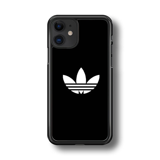 Adidas Black White Logo iPhone 11 Case