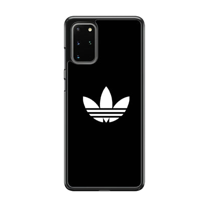 Adidas Black White Logo Samsung Galaxy S20 Plus Case