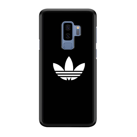 Adidas Black White Logo Samsung Galaxy S9 Plus Case