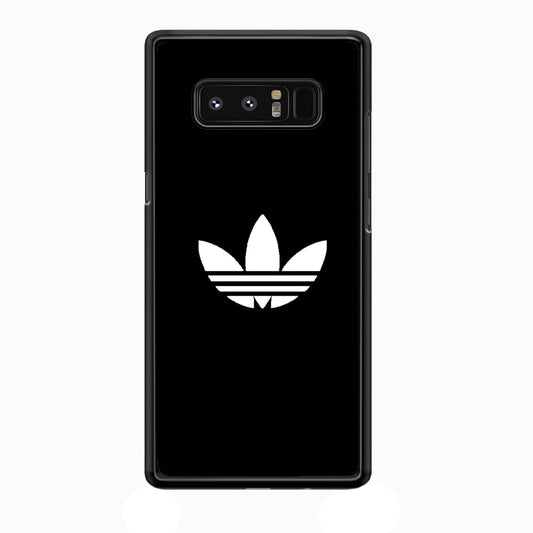 Adidas Black White Logo Samsung Galaxy Note 8 Case