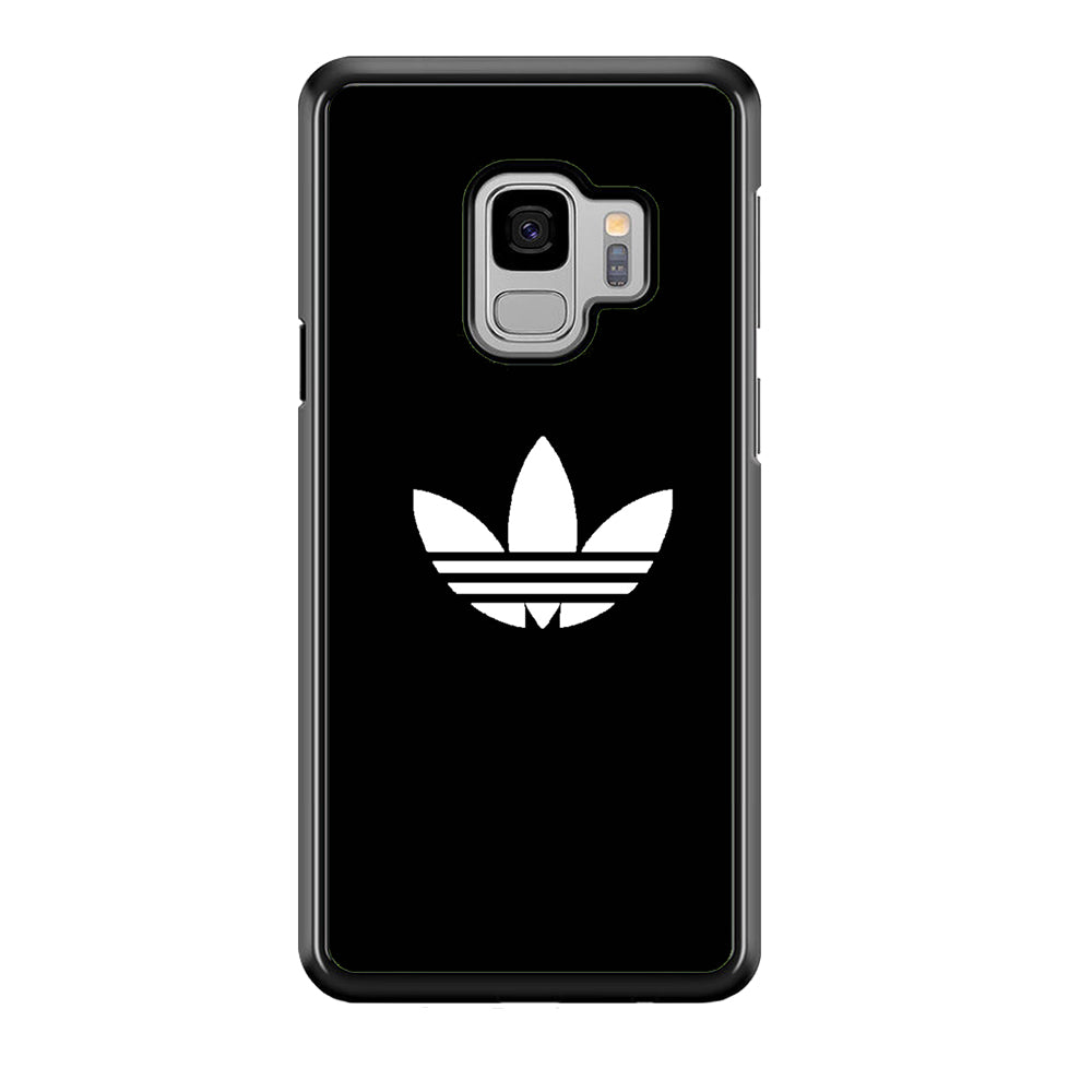 Adidas Black White Logo Samsung Galaxy S9 Case