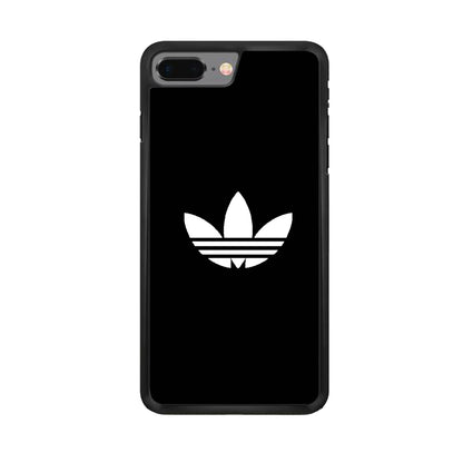 Adidas Black White Logo iPhone 8 Plus Case