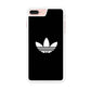 Adidas Black White Logo iPhone 7 Plus Case