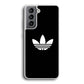 Adidas Black White Logo Samsung Galaxy S21 Plus Case