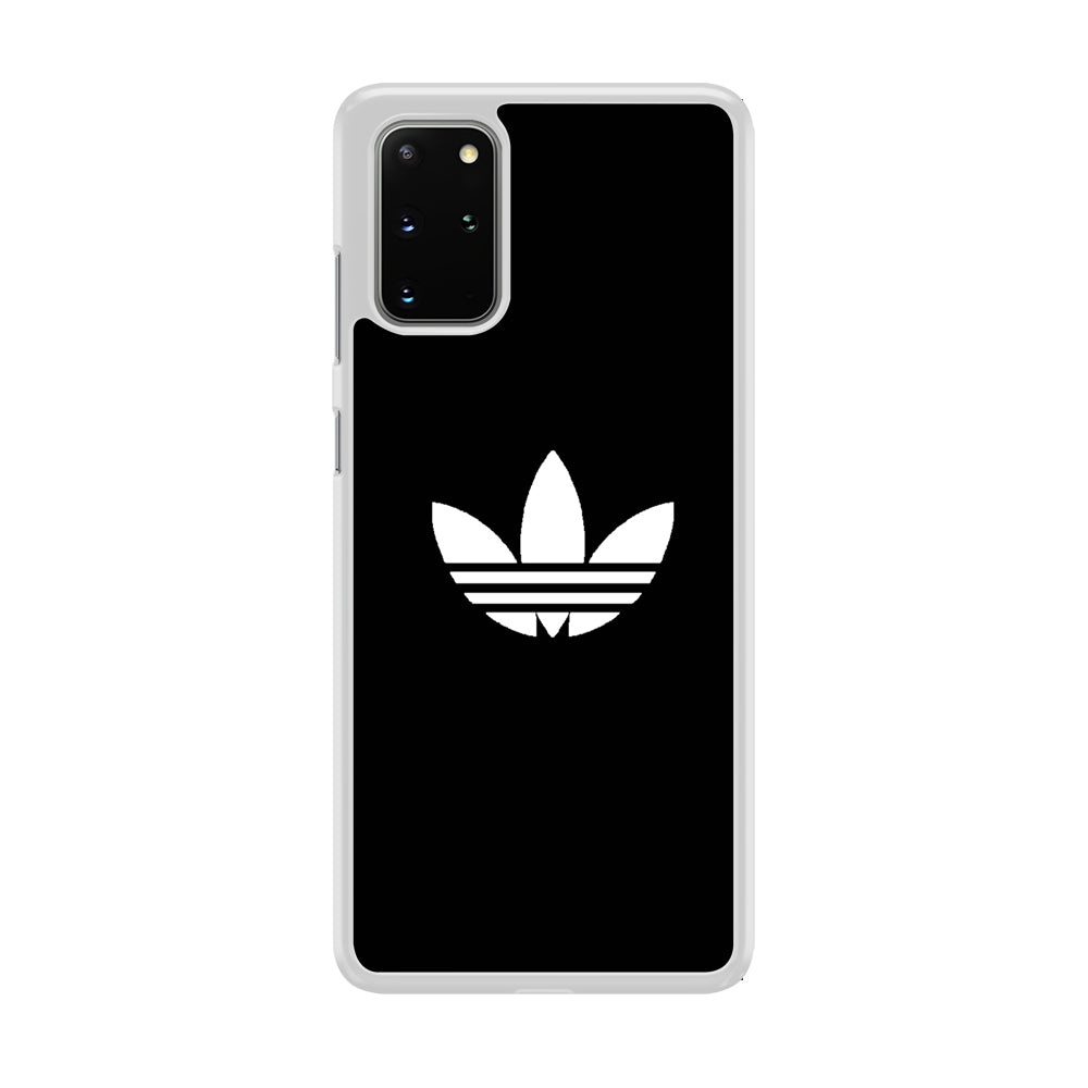 Adidas Black White Logo Samsung Galaxy S20 Plus Case