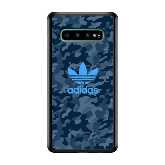 Adidas Blue Camo Samsung Galaxy S10 Plus Case