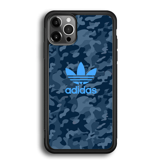 Adidas Blue Camo iPhone 12 Pro Case