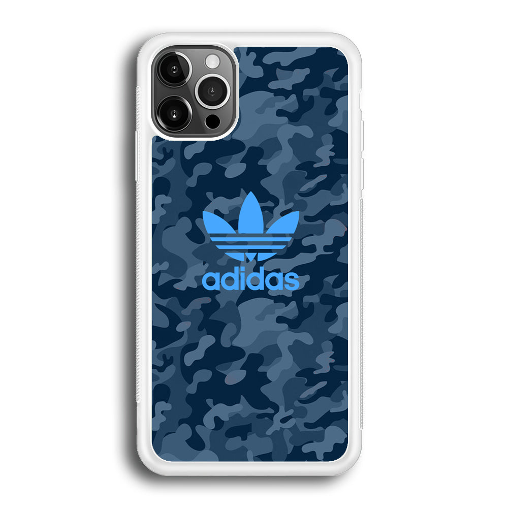 Adidas Blue Camo iPhone 12 Pro Case