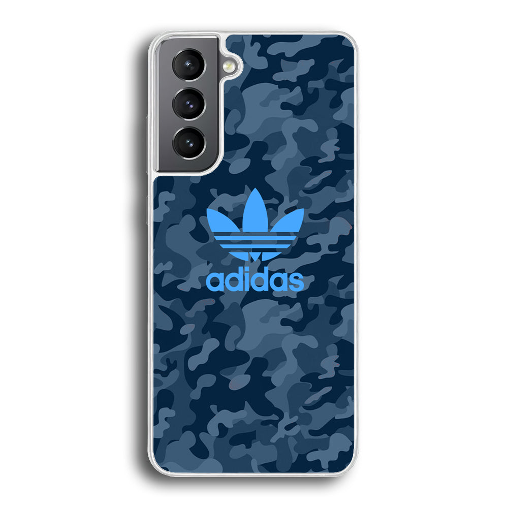 Adidas Blue Camo Samsung Galaxy S21 Plus Case