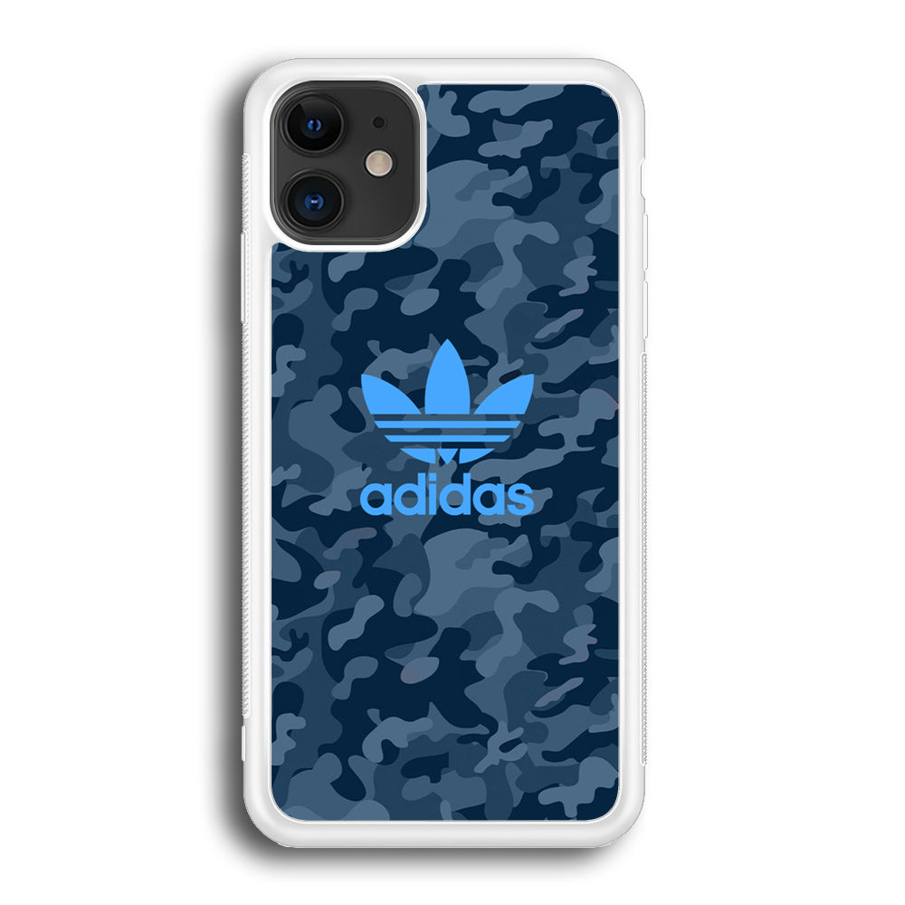 Adidas Blue Camo iPhone 12 Case