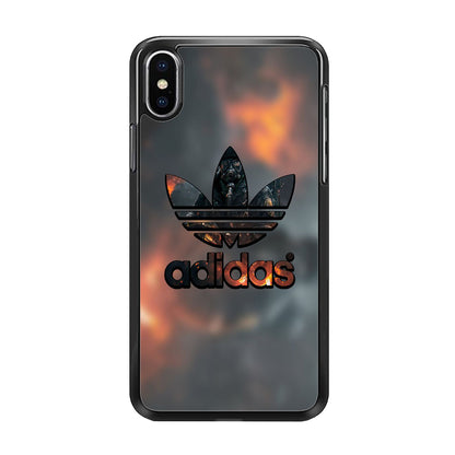 Adidas Blur Soldier Logo iPhone Xs Case