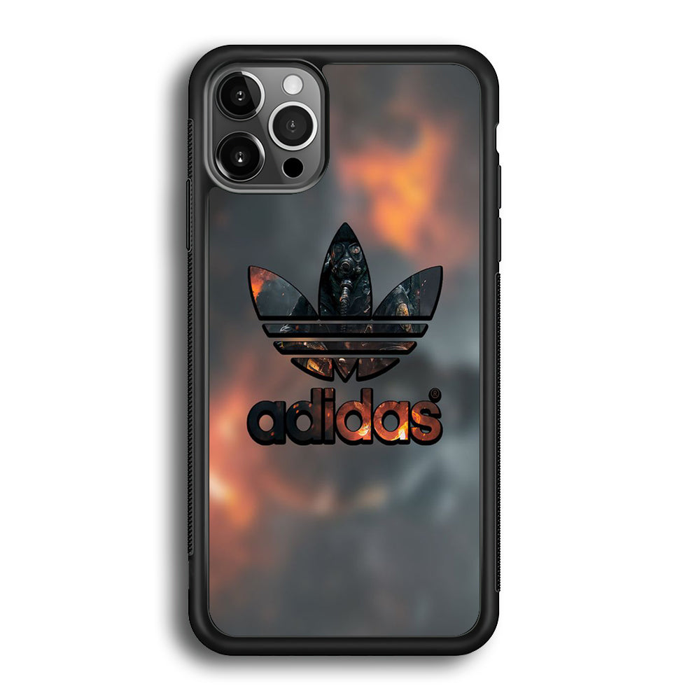 Adidas Blur Soldier Logo iPhone 12 Pro Case