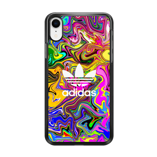 Adidas Liquid Color Melt iPhone XR Case