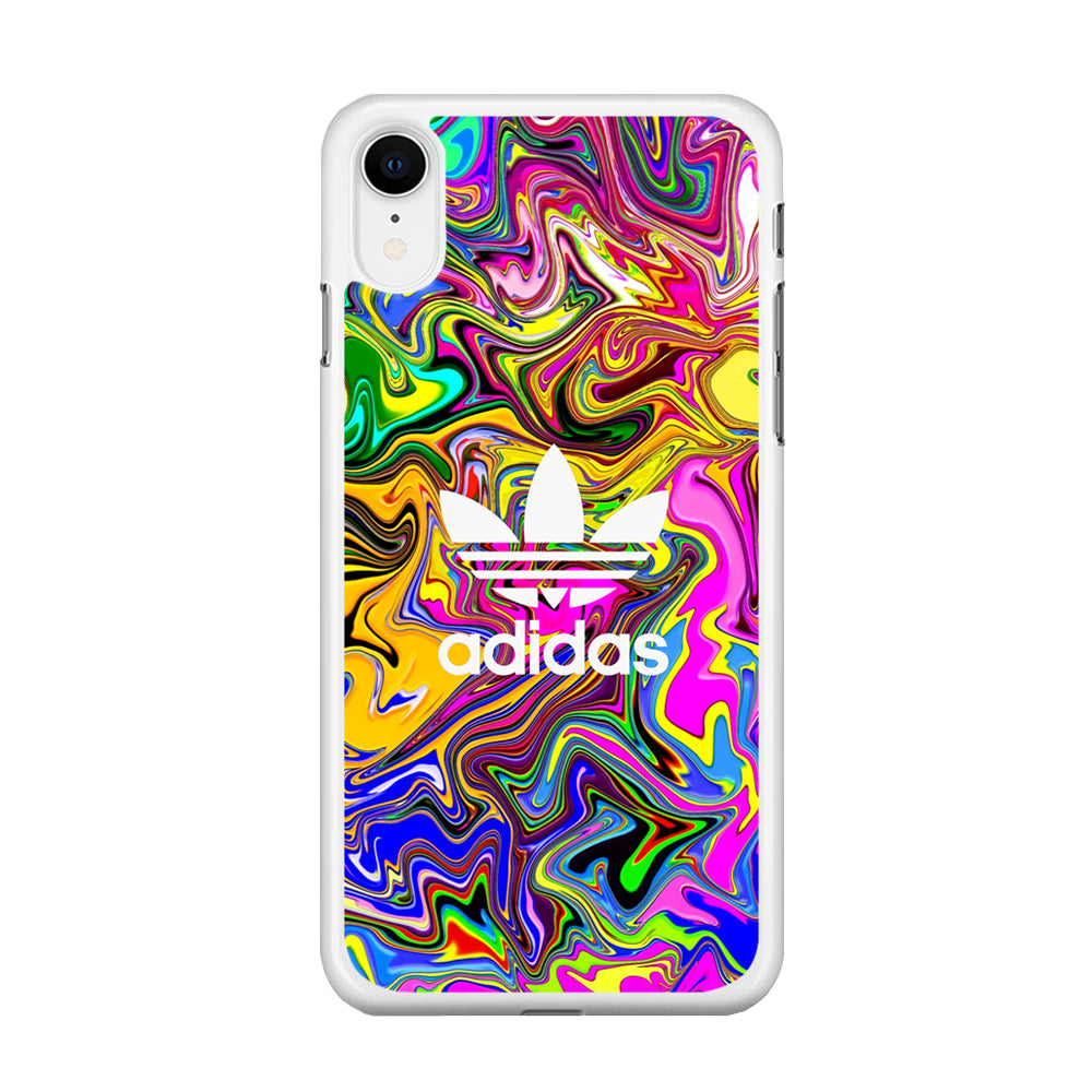 Adidas Liquid Color Melt iPhone XR Case
