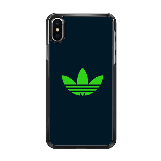 Adidas Logo Of Navy iPhone Xs Case