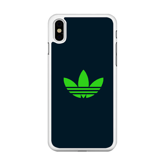 Adidas Logo Of Navy iPhone X Case