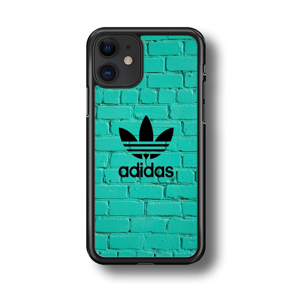 Adidas Mint Green Wall iPhone 11 Case