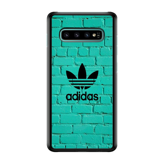 Adidas Mint Green Wall Samsung Galaxy S10 Case