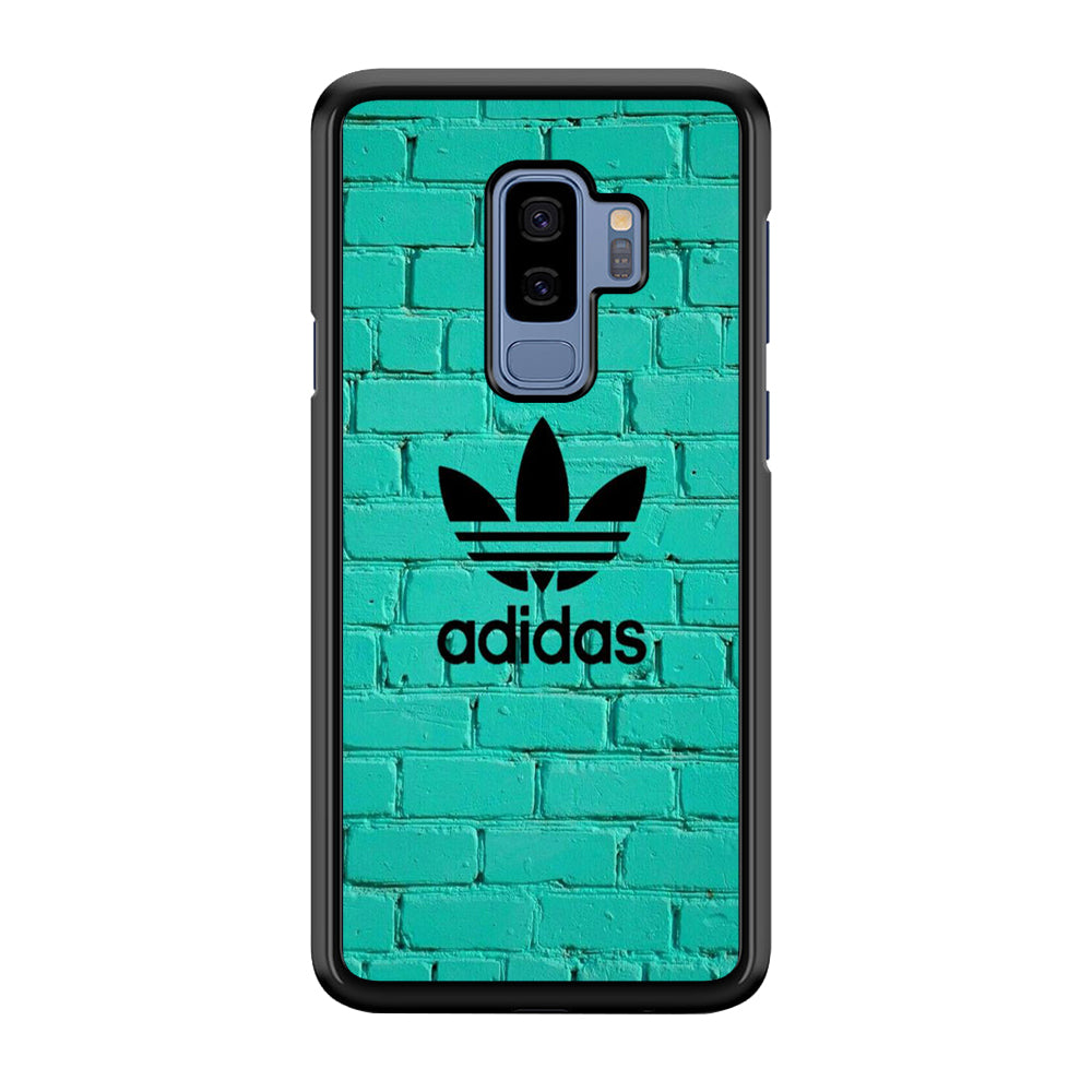 Adidas Mint Green Wall Samsung Galaxy S9 Plus Case
