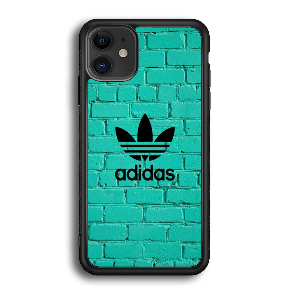 Adidas Mint Green Wall iPhone 12 Case