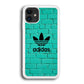Adidas Mint Green Wall iPhone 12 Case