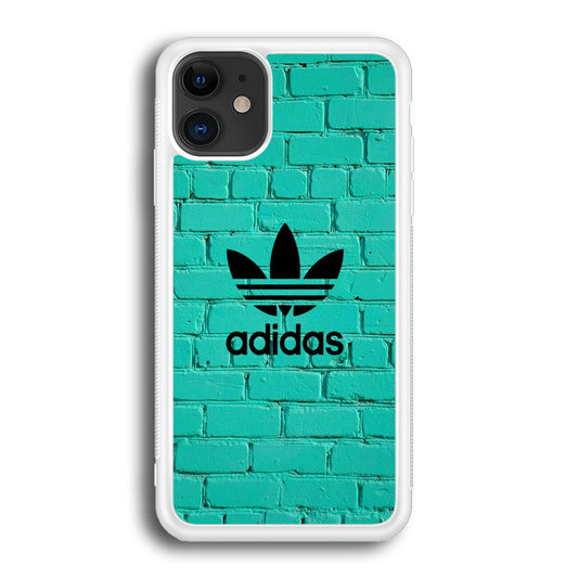 Adidas Mint Green Wall iPhone 12 Case