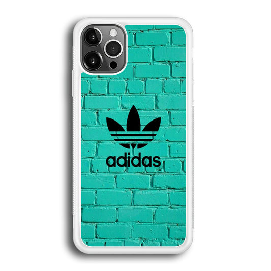 Adidas Mint Green Wall iPhone 12 Pro Case