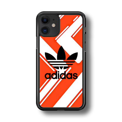 Adidas Pattern Orange iPhone 11 Case