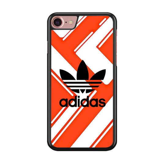 Adidas Pattern Orange iPhone 8 Case