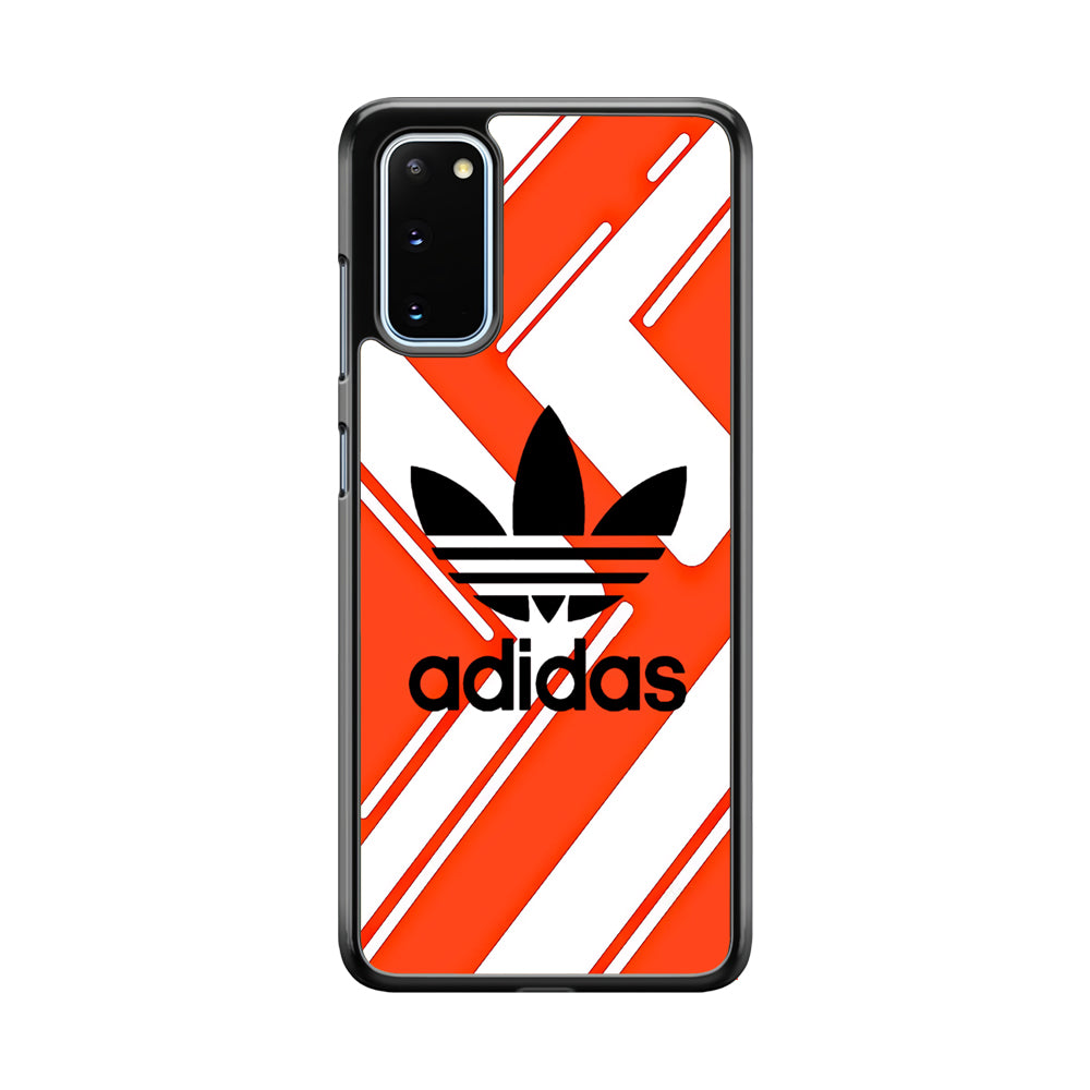 Adidas Pattern Orange Samsung Galaxy S20 Case