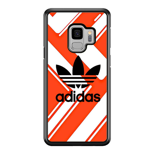 Adidas Pattern Orange Samsung Galaxy S9 Case
