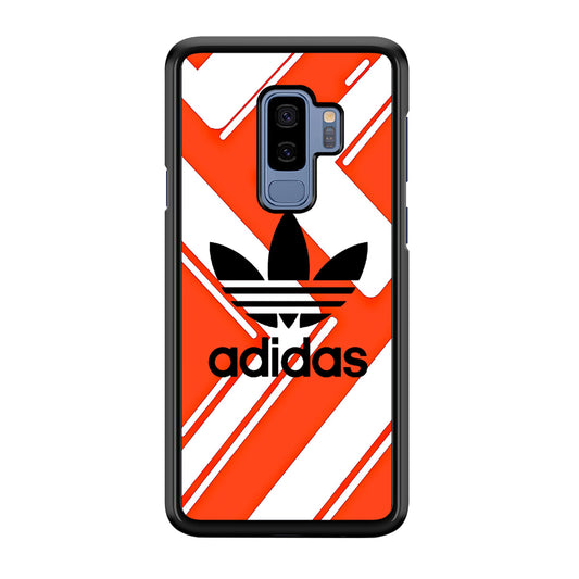 Adidas Pattern Orange Samsung Galaxy S9 Plus Case
