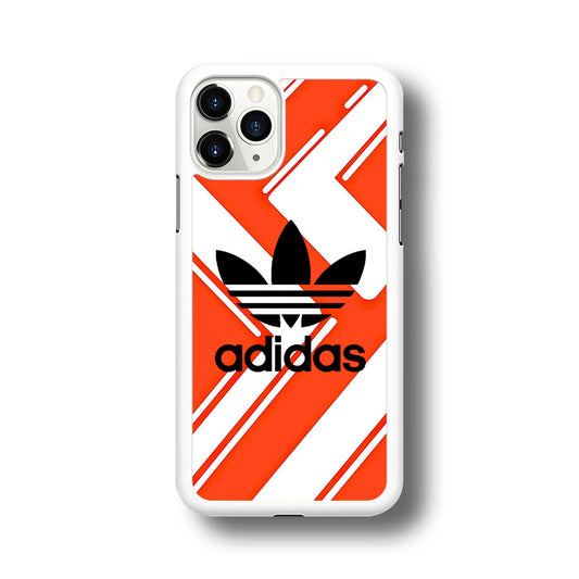 Adidas Pattern Orange iPhone 11 Pro Case