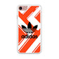 Adidas Pattern Orange iPhone 8 Case