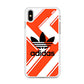 Adidas Pattern Orange iPhone Xs Case