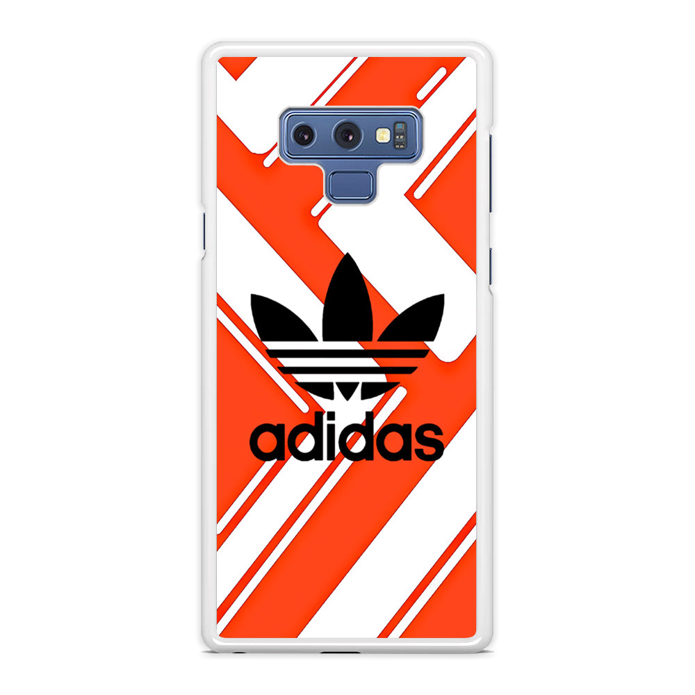 Adidas Pattern Orange Samsung Galaxy Note 9 Case